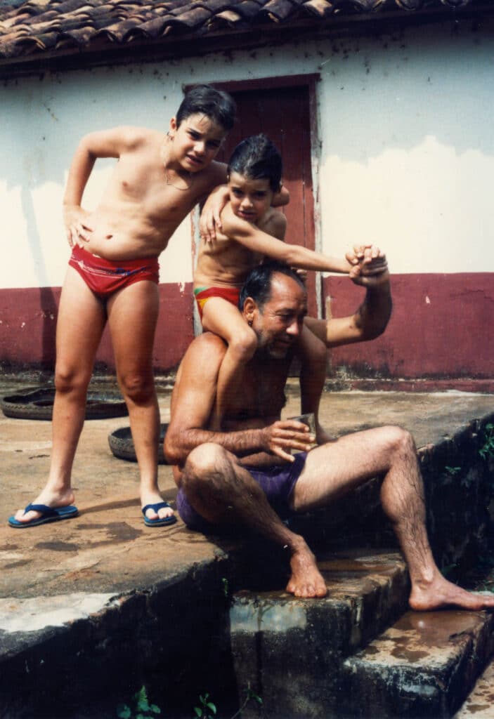 Mano França - Vinícius, Marcelo e Francelino na fazenda do Wander e Marise.